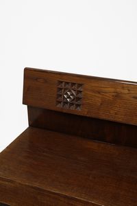 RIVADOSSI GIUSEPPE (n. 1935) : Panca  - Asta Asta 383 | DESIGN E ARTI DECORATIVE DEL NOVECENTO - FINE DESIGN Tradizionale - Associazione Nazionale - Case d'Asta italiane