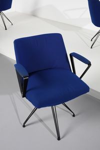 BORSANI OSVALDO (1911 - 1985) : Sei poltroncine P99 per Tecno  - Asta Asta 383 | DESIGN E ARTI DECORATIVE DEL NOVECENTO - FINE DESIGN Tradizionale - Associazione Nazionale - Case d'Asta italiane