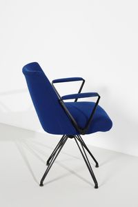 BORSANI OSVALDO (1911 - 1985) : Sei poltroncine P99 per Tecno  - Asta Asta 383 | DESIGN E ARTI DECORATIVE DEL NOVECENTO - FINE DESIGN Tradizionale - Associazione Nazionale - Case d'Asta italiane