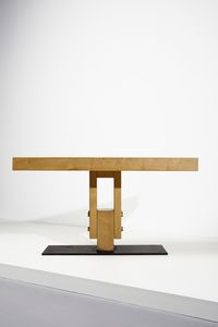 MECCANI FERDINANDO (1937 - 2018) : Scrivania  - Asta Asta 383 | DESIGN E ARTI DECORATIVE DEL NOVECENTO - FINE DESIGN Tradizionale - Associazione Nazionale - Case d'Asta italiane