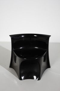 PIERLUIGI SPADOLINI, EMILIO GUARNACCI & CLAUDIO VAGNONI : Tavolo Boccio con sei sedie per 1PI  - Asta Asta 383 | DESIGN E ARTI DECORATIVE DEL NOVECENTO - FINE DESIGN Tradizionale - Associazione Nazionale - Case d'Asta italiane