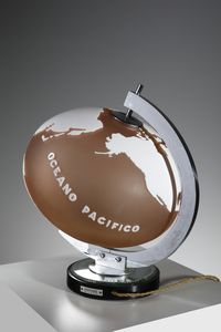 CHIESA PIETRO (1892 - 1948) : Mappamondo  - Asta Asta 383 | DESIGN E ARTI DECORATIVE DEL NOVECENTO - FINE DESIGN Tradizionale - Associazione Nazionale - Case d'Asta italiane