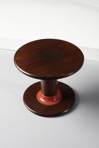 SOTTSASS ETTORE (1917 - 2007) : Coppia di tavolini da salotto Rocchetto  - Asta Asta 383 | DESIGN E ARTI DECORATIVE DEL NOVECENTO - FINE DESIGN Tradizionale - Associazione Nazionale - Case d'Asta italiane