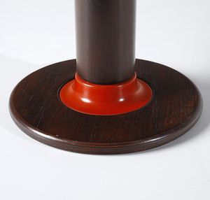 SOTTSASS ETTORE (1917 - 2007) : Coppia di tavolini da salotto Rocchetto  - Asta Asta 383 | DESIGN E ARTI DECORATIVE DEL NOVECENTO - FINE DESIGN Tradizionale - Associazione Nazionale - Case d'Asta italiane