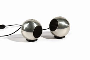 SARFATTI GINO (1912 - 1985) : Coppia di lampade da tavolo 591 per Arteluce  - Asta Asta 383 | DESIGN E ARTI DECORATIVE DEL NOVECENTO - FINE DESIGN Tradizionale - Associazione Nazionale - Case d'Asta italiane