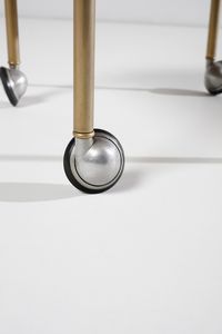 GARDELLA IGNAZIO (1905 - 1999) : Coppia di carrelli T9 per Azucena  - Asta Asta 383 | DESIGN E ARTI DECORATIVE DEL NOVECENTO - FINE DESIGN Tradizionale - Associazione Nazionale - Case d'Asta italiane