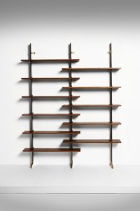 GARDELLA IGNAZIO (1905 - 1999) : Libreria LIB2 per Azucena  - Asta Asta 383 | DESIGN E ARTI DECORATIVE DEL NOVECENTO - FINE DESIGN Tradizionale - Associazione Nazionale - Case d'Asta italiane