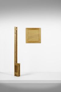 PALMA URANO (n. 1936) - Sedia e quadro scultura