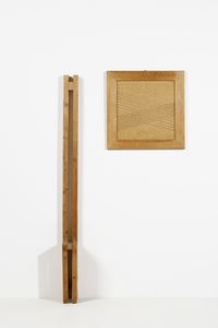 PALMA URANO (n. 1936) : Sedia e quadro scultura  - Asta Asta 383 | DESIGN E ARTI DECORATIVE DEL NOVECENTO - FINE DESIGN Tradizionale - Associazione Nazionale - Case d'Asta italiane