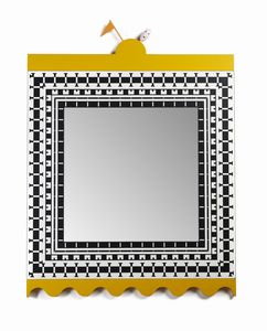 MENDINI ALESSANDRO (1931 - 2019) - Specchiera Ollo per Museo Alchimia