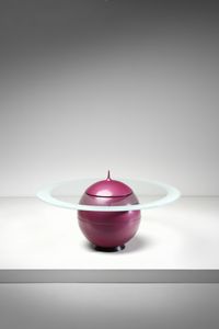 MENDINI ALESSANDRO (1931 - 2019) - Tavolino da salotto Acubens collezione I Soli per New Alchimia