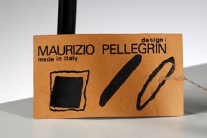 PELLEGRIN MAURIZIO (n. 1956) : Lampada da tavolo  - Asta Asta 383 | DESIGN E ARTI DECORATIVE DEL NOVECENTO - FINE DESIGN Tradizionale - Associazione Nazionale - Case d'Asta italiane