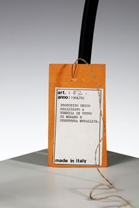 PELLEGRIN MAURIZIO (n. 1956) : Lampada da tavolo  - Asta Asta 383 | DESIGN E ARTI DECORATIVE DEL NOVECENTO - FINE DESIGN Tradizionale - Associazione Nazionale - Case d'Asta italiane