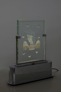 PONTI GIO (1891 - 1979) : Lampada da tavolo per Fontana Arte  - Asta Asta 383 | DESIGN E ARTI DECORATIVE DEL NOVECENTO - FINE DESIGN Tradizionale - Associazione Nazionale - Case d'Asta italiane