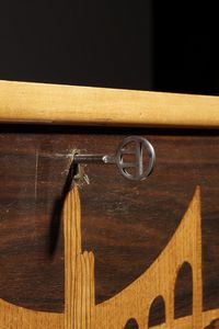 PONTI GIO (1891 - 1979) : Portagioie  - Asta Asta 383 | DESIGN E ARTI DECORATIVE DEL NOVECENTO - FINE DESIGN Tradizionale - Associazione Nazionale - Case d'Asta italiane