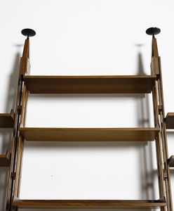 ALBINI FRANCO (1905 - 1977) : Libreria LB7  per Poggi  - Asta Asta 383 | DESIGN E ARTI DECORATIVE DEL NOVECENTO - FINE DESIGN Tradizionale - Associazione Nazionale - Case d'Asta italiane