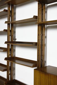 ALBINI FRANCO (1905 - 1977) : Libreria LB7  per Poggi  - Asta Asta 383 | DESIGN E ARTI DECORATIVE DEL NOVECENTO - FINE DESIGN Tradizionale - Associazione Nazionale - Case d'Asta italiane