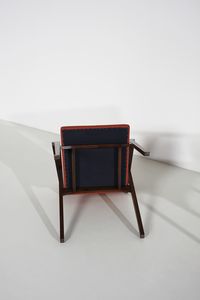 ALBINI FRANCO (1905 - 1977) : Sei sedie Luisa per Poggi  - Asta Asta 383 | DESIGN E ARTI DECORATIVE DEL NOVECENTO - FINE DESIGN Tradizionale - Associazione Nazionale - Case d'Asta italiane