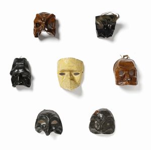 SARTORI AMLETO (1915 - 1962) - Sette maschere