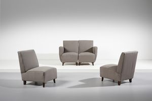 PONTI GIO (1891 - 1979) : Divano  - Asta Asta 383 | DESIGN E ARTI DECORATIVE DEL NOVECENTO - FINE DESIGN Tradizionale - Associazione Nazionale - Case d'Asta italiane