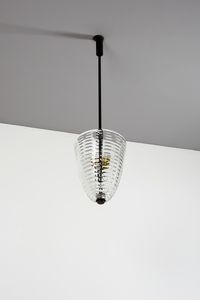 SCARPA CARLO (1906 - 1978) : Lampada a sospensione per Venini  - Asta Asta 383 | DESIGN E ARTI DECORATIVE DEL NOVECENTO - FINE DESIGN Tradizionale - Associazione Nazionale - Case d'Asta italiane