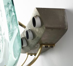 INGRAND MAX (1908 - 1969) : Tre lampade da parete 1568 produzione Fontana Arte  - Asta Asta 383 | DESIGN E ARTI DECORATIVE DEL NOVECENTO - FINE DESIGN Tradizionale - Associazione Nazionale - Case d'Asta italiane
