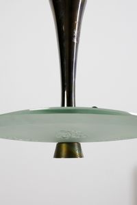 INGRAND MAX (1908 - 1969) : Lampada a sospensione 1748 per Fontana Arte  - Asta Asta 383 | DESIGN E ARTI DECORATIVE DEL NOVECENTO - FINE DESIGN Tradizionale - Associazione Nazionale - Case d'Asta italiane