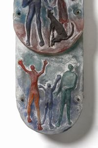 MARTINUZZI NAPOLEONE (1892 - 1977) : Lampada da parete per Vetreria Cenedese  - Asta Asta 383 | DESIGN E ARTI DECORATIVE DEL NOVECENTO - FINE DESIGN Tradizionale - Associazione Nazionale - Case d'Asta italiane