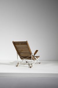 GARDELLA IGNAZIO (1905 - 1999) : Poltrona a sdraio per Azucena  - Asta Asta 383 | DESIGN E ARTI DECORATIVE DEL NOVECENTO - FINE DESIGN Tradizionale - Associazione Nazionale - Case d'Asta italiane