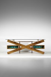 RENATO ANGELI & CLAUDIO OLIVIERI : Scrivania  - Asta Asta 383 | DESIGN E ARTI DECORATIVE DEL NOVECENTO - FINE DESIGN Tradizionale - Associazione Nazionale - Case d'Asta italiane