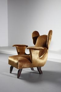 ROGGERO MARIO FEDERICO (1919 - 2012) : Coppia di poltrone  - Asta Asta 383 | DESIGN E ARTI DECORATIVE DEL NOVECENTO - FINE DESIGN Tradizionale - Associazione Nazionale - Case d'Asta italiane