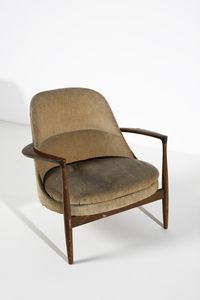 IB KOFOD-LARSEN : Coppia di poltrone Elizabeth per Christensen & Larsen  - Asta Asta 383 | DESIGN E ARTI DECORATIVE DEL NOVECENTO - FINE DESIGN Tradizionale - Associazione Nazionale - Case d'Asta italiane