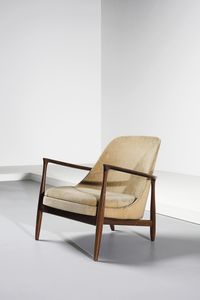 IB KOFOD-LARSEN : Coppia di poltrone Elizabeth per Christensen & Larsen  - Asta Asta 383 | DESIGN E ARTI DECORATIVE DEL NOVECENTO - FINE DESIGN Tradizionale - Associazione Nazionale - Case d'Asta italiane