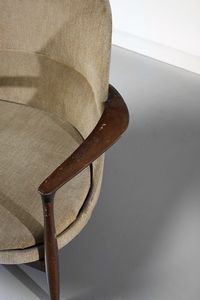 IB KOFOD-LARSEN : Coppia di poltrone Elizabeth per Christensen & Larsen  - Asta Asta 383 | DESIGN E ARTI DECORATIVE DEL NOVECENTO - FINE DESIGN Tradizionale - Associazione Nazionale - Case d'Asta italiane