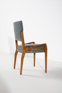 MOREZ RUGGERO FARINA : Coppia di sedie  - Asta Asta 383 | DESIGN E ARTI DECORATIVE DEL NOVECENTO - FINE DESIGN Tradizionale - Associazione Nazionale - Case d'Asta italiane