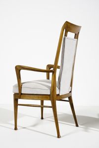 QUARTI EUGENIO (1867 - 1929) : Coppia di poltroncine  - Asta Asta 383 | DESIGN E ARTI DECORATIVE DEL NOVECENTO - FINE DESIGN Tradizionale - Associazione Nazionale - Case d'Asta italiane