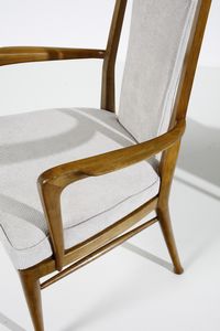 QUARTI EUGENIO (1867 - 1929) : Coppia di poltroncine  - Asta Asta 383 | DESIGN E ARTI DECORATIVE DEL NOVECENTO - FINE DESIGN Tradizionale - Associazione Nazionale - Case d'Asta italiane