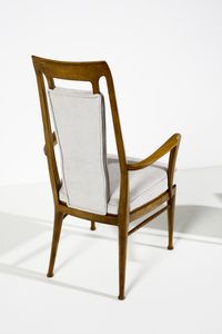 QUARTI EUGENIO (1867 - 1929) : Coppia di poltroncine  - Asta Asta 383 | DESIGN E ARTI DECORATIVE DEL NOVECENTO - FINE DESIGN Tradizionale - Associazione Nazionale - Case d'Asta italiane