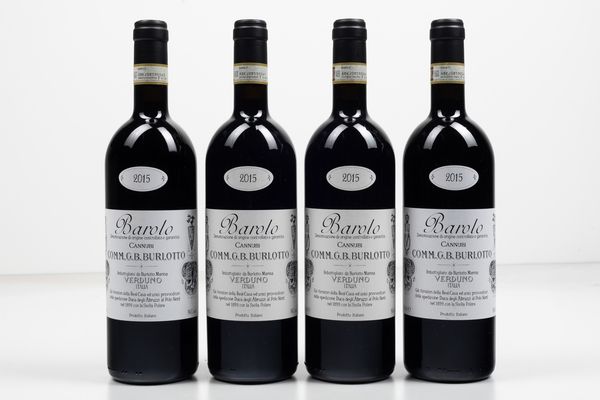 Comm. G.B. Burlotto, Barolo Cannubi  - Asta Winter Wine Auction - Associazione Nazionale - Case d'Asta italiane