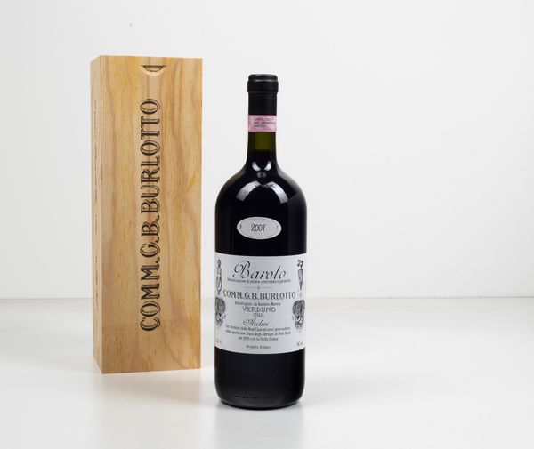 Comm. G.B. Burlotto, Barolo Acclivi  - Asta Winter Wine Auction - Associazione Nazionale - Case d'Asta italiane