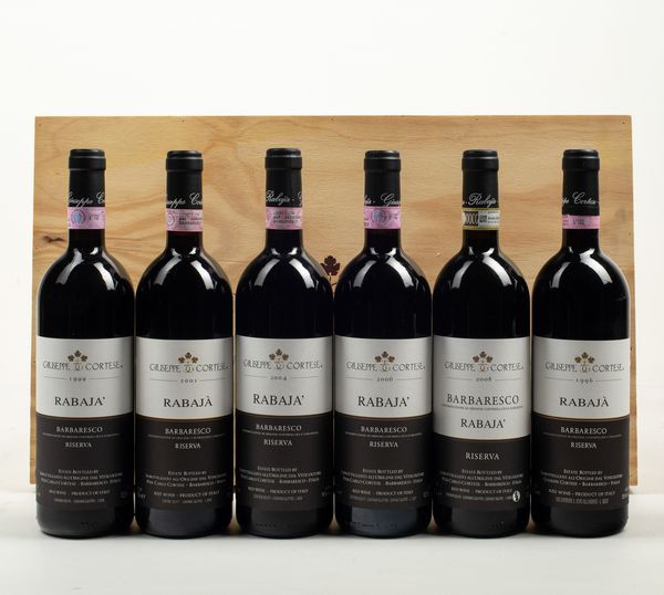 Giuseppe Cortese, Barbaresco Riserva Rabaja  - Asta Winter Wine Auction - Associazione Nazionale - Case d'Asta italiane