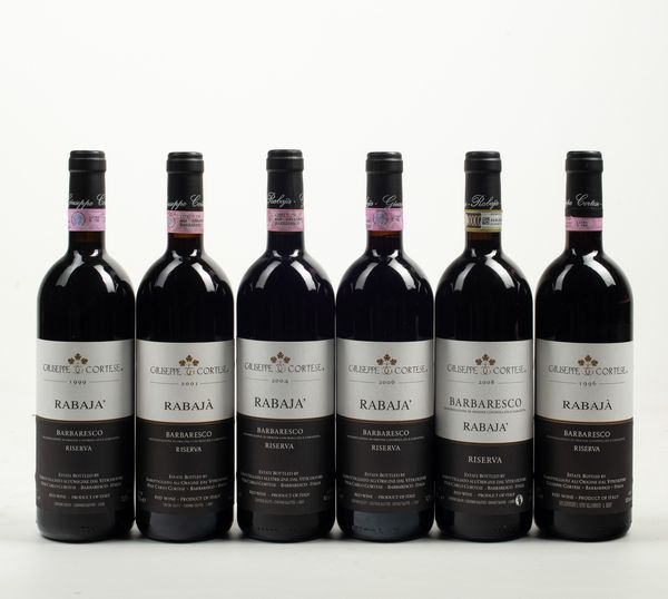 Giuseppe Cortese, Barbaresco Riserva Rabaja  - Asta Winter Wine Auction - Associazione Nazionale - Case d'Asta italiane