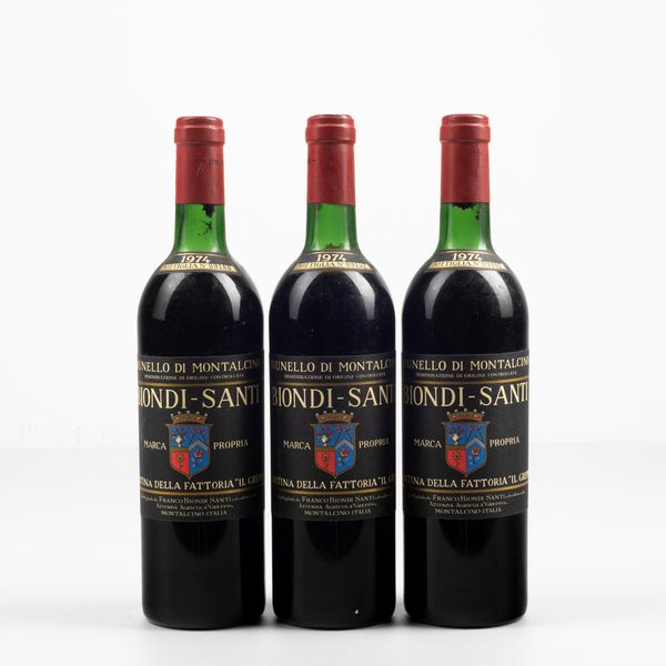 Biondi-Santi, Brunello di Montalcino  - Asta Winter Wine Auction - Associazione Nazionale - Case d'Asta italiane