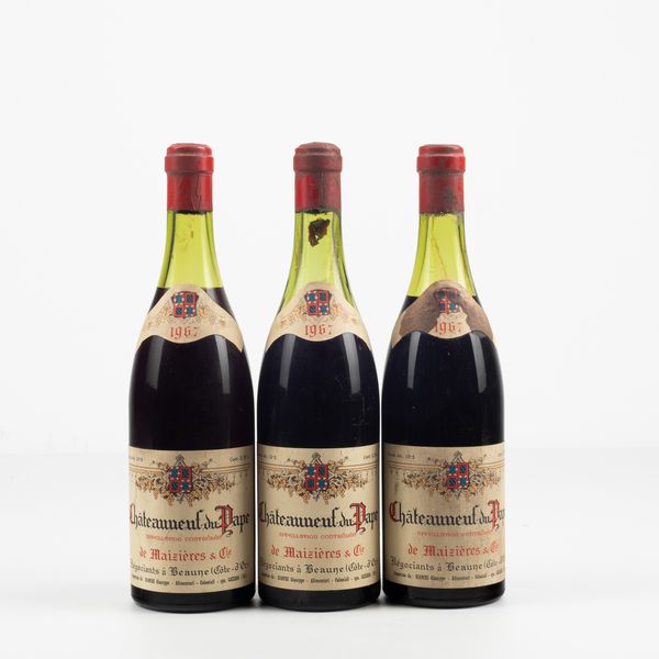 Maizieres, Chateauneuf du Pape  - Asta Winter Wine Auction - Associazione Nazionale - Case d'Asta italiane