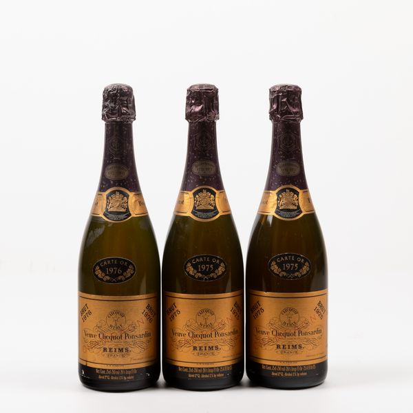 Veuve Clicquot, Champagne Carte Or  - Asta Winter Wine Auction - Associazione Nazionale - Case d'Asta italiane