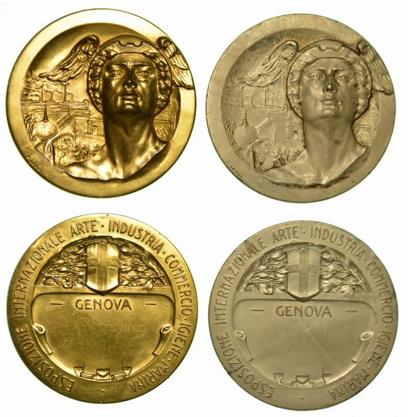 GENOVA. Lotto di due medaglie.  - Asta Numismatica - Associazione Nazionale - Case d'Asta italiane
