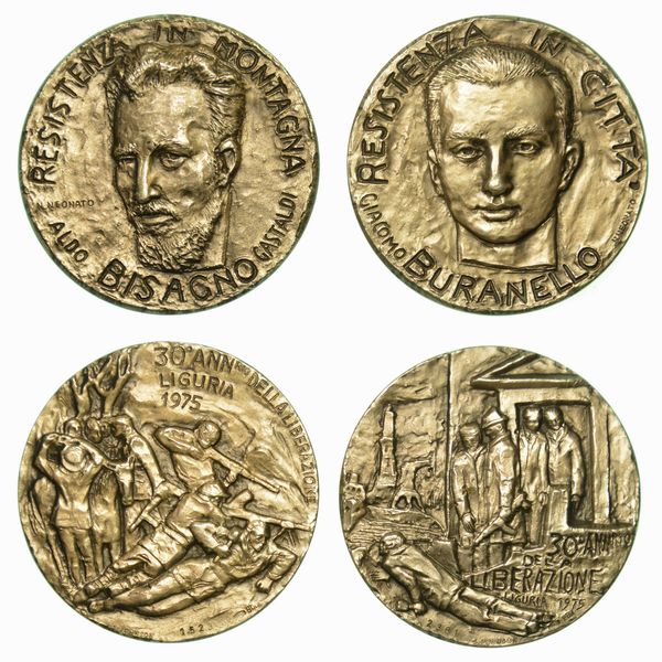 GENOVA. Lotto di due medaglie.  - Asta Numismatica - Associazione Nazionale - Case d'Asta italiane