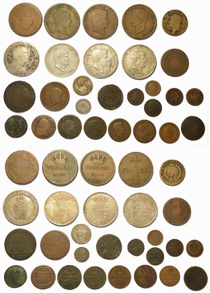 NAPOLI E PALERMO. Lotto di 28 monete.  - Asta Numismatica - Associazione Nazionale - Case d'Asta italiane