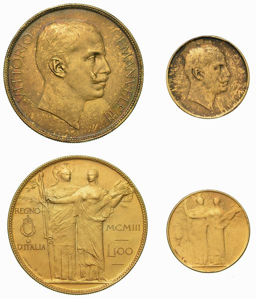 REGNO D'ITALIA. Lotto di due monete.  - Asta Numismatica - Associazione Nazionale - Case d'Asta italiane