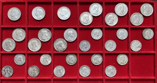 REGNO D'ITALIA. Lotto di 31 monete.  - Asta Numismatica - Associazione Nazionale - Case d'Asta italiane